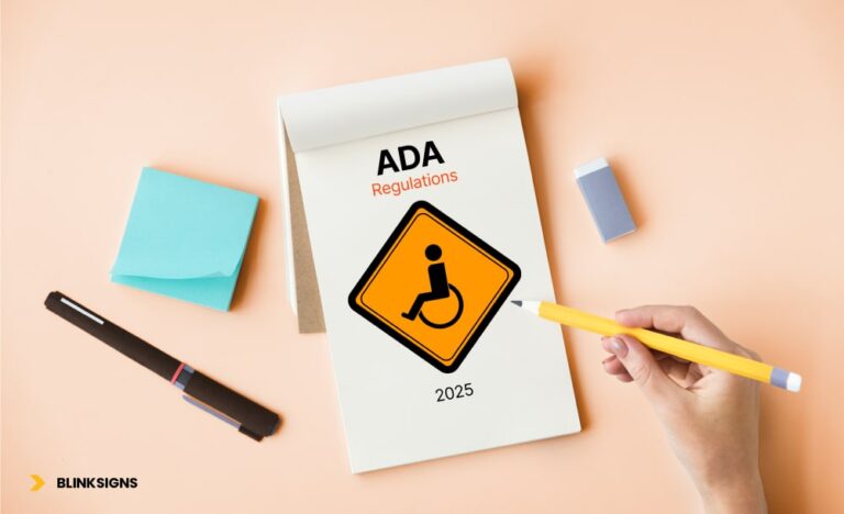 ADA Sign Placement & Installation Guide 2025