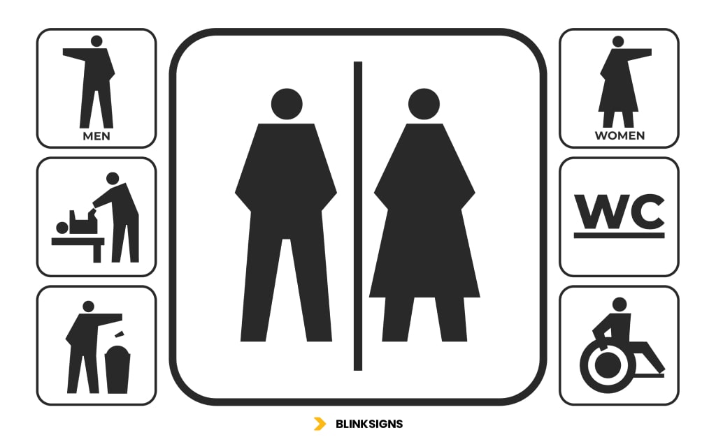 Pictogram Signs — Symbols and Accessibility Icons
