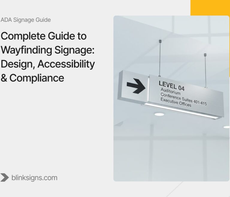 Complete Guide to Wayfinding Signage_ Design, Accessibility & Compliance