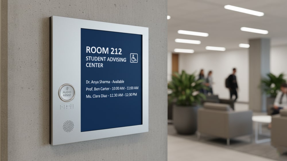 Digital ADA Signage