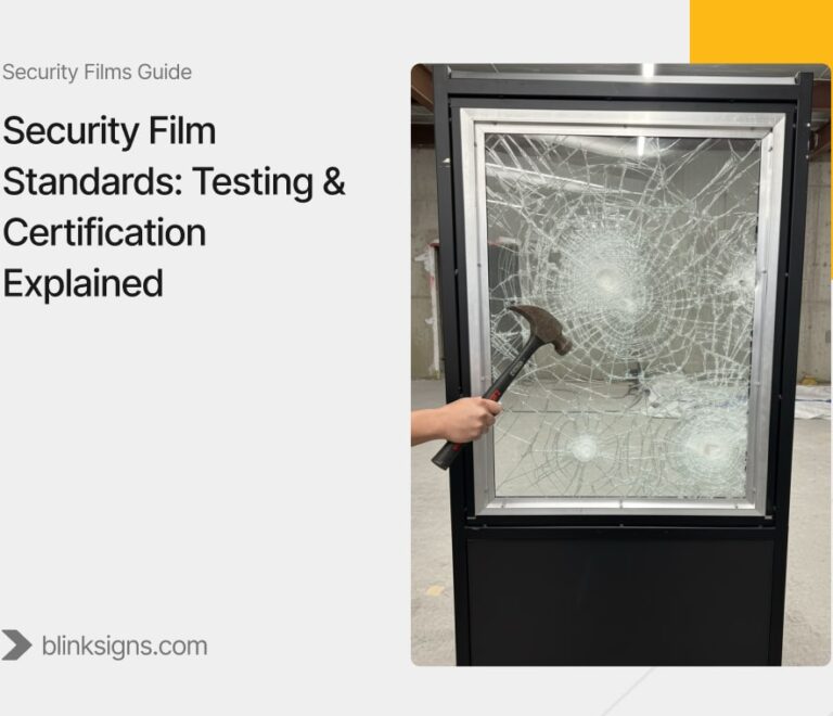 Security Film Standards: Testing & Certification Explained