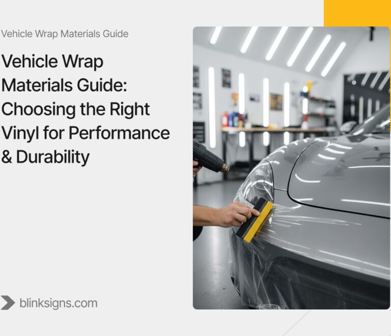 Vehicle Wrap Materials Guide: Choosing the Right Vinyl for Performance & Durability
