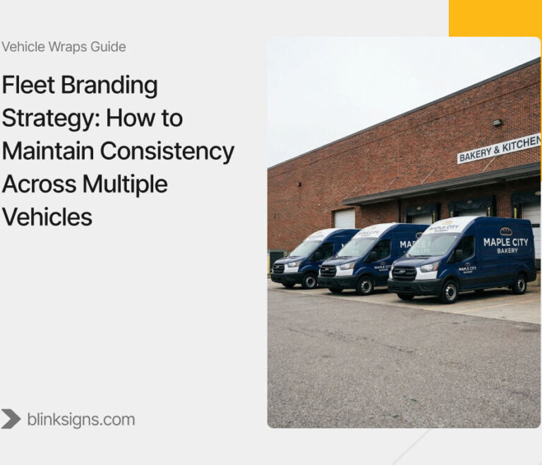 Fleet Branding Strategy: How to Maintain Consistency Across Multiple Vehicles