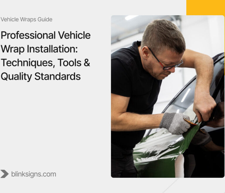 Professional Vehicle Wrap Installation: Techniques, Tools & Quality Standards
