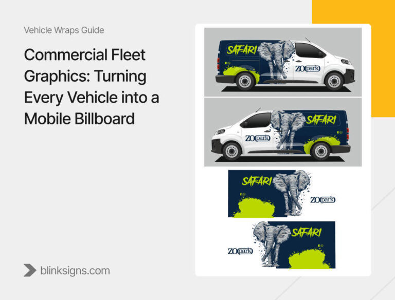 Commercial Fleet Graphics as Mobile Billboards