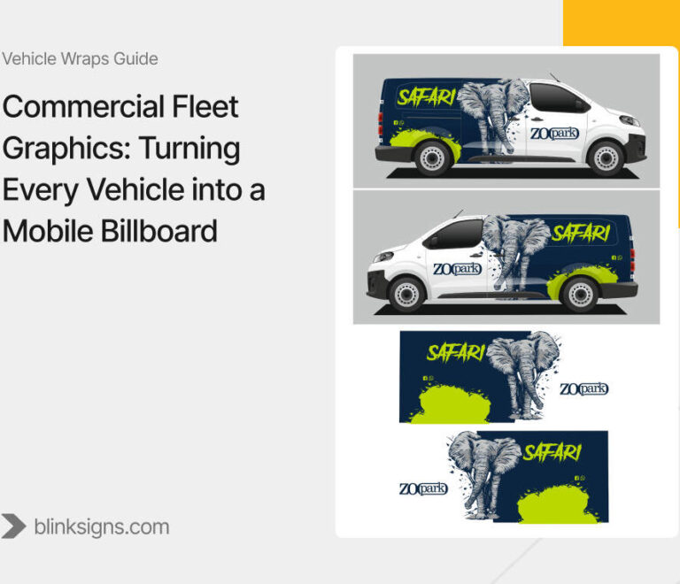 Commercial Fleet Graphics: Turning Every Vehicle into a Mobile Billboard