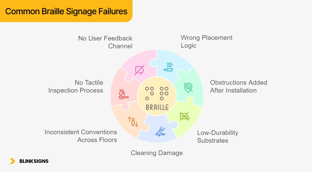 World Braille Day 2026: People Behind the Signs 6 Common Braille Signage Failures