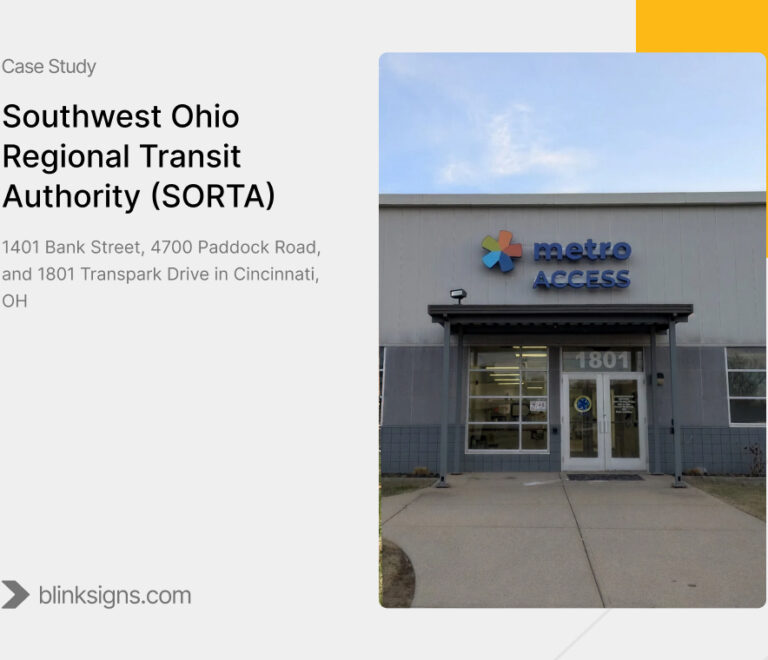 Metro Cincinnati, OH Signage Case Study