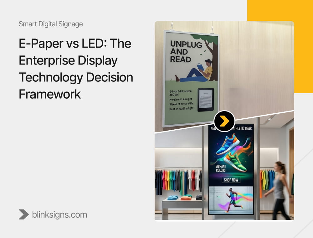 E-Paper vs LED_ The Enterprise Display Technology Decision Framework