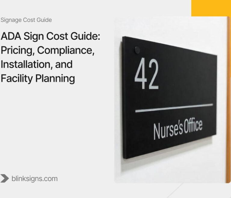 ADA Sign Cost Guide_ Pricing, Compliance, Installation, and Facility Planning