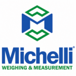 Michelli Weighing and Measurement company logo in green and blue.